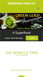 Mobile Screenshot of greengoldmoringa.com